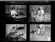 Feature of people who are blind (4 Negatives), 1950s undated [Sleeve 40, Folder b, Box 20]